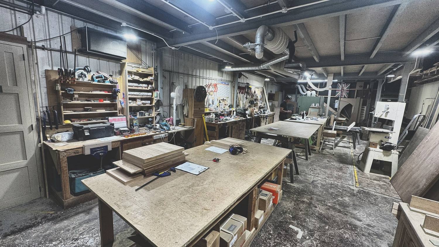 Fishing rooms and rod rooms made by hand at the bench in Suffolk