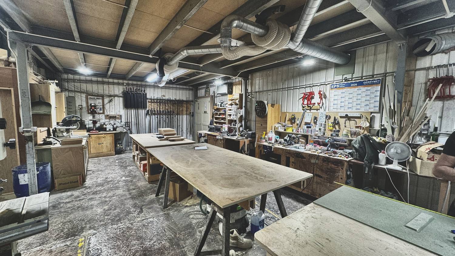 Where we work: everything is made at the bench in Mickfield, Suffolk