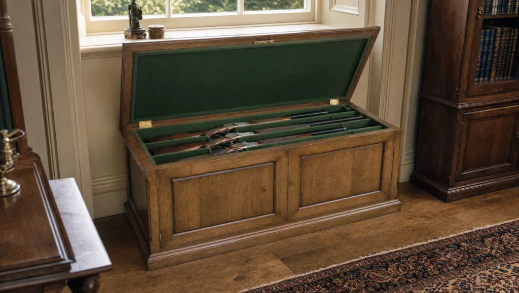 The Brett gun cabinet