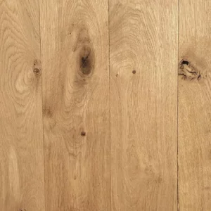 Character oak, with the knots and colour movement left in
