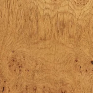 Pippy oak, with clusters of small burr pips through the grain