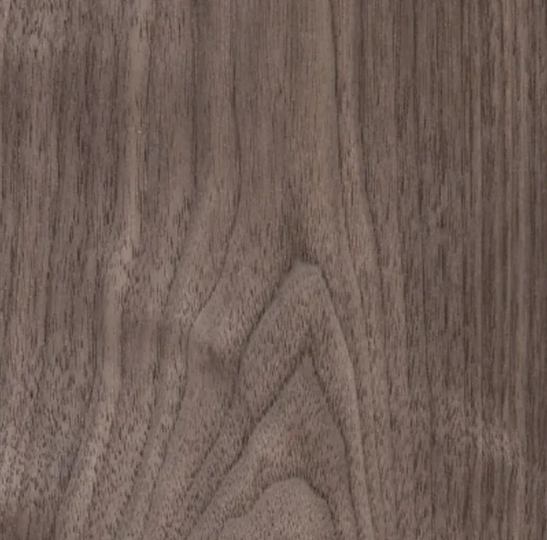 English walnut, dark and figured